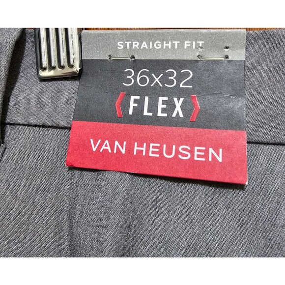 Van Heusen Gray Dress Pants for Men - Picture 8 of 13